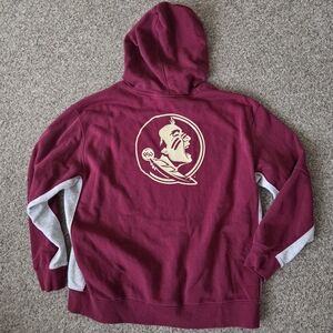 Womens XL Nike‎ Florida State Seminoles Maroon Fleece Hoodie CQ6751-610
